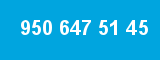 950 647 51 45 950 647 51 45